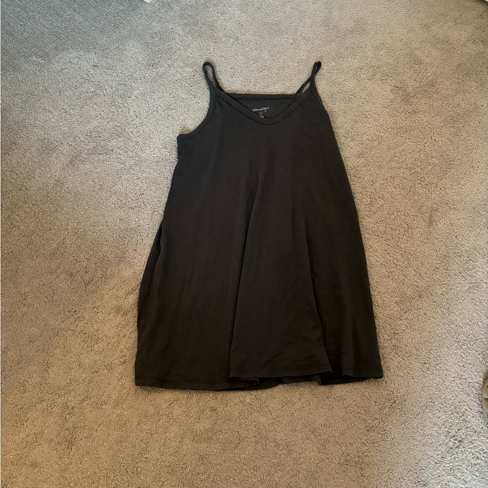 gray tank top dress